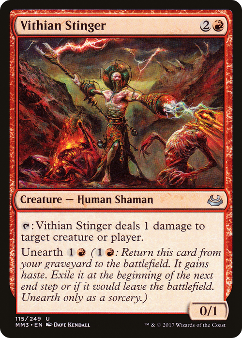 Vithian Stinger (MM3-115) - Modern Masters 2017 Foil