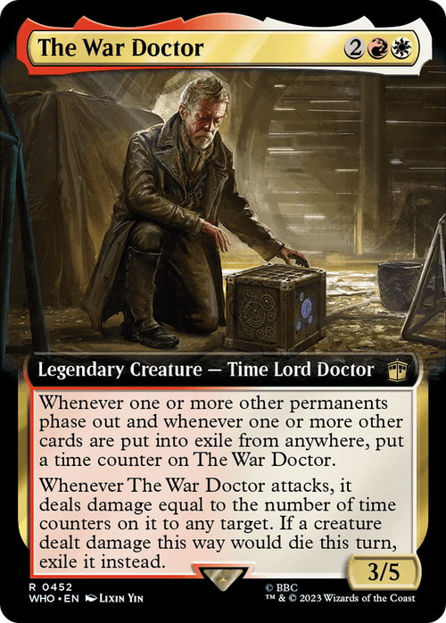 The War Doctor (Extended Art) (WHO-452) - Doctor Who: (Extended Art)