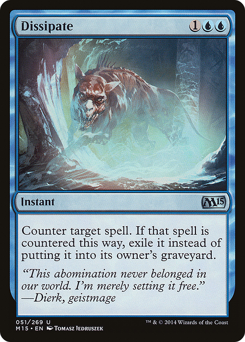 Dissipate (M15-051) - Magic 2015 Foil