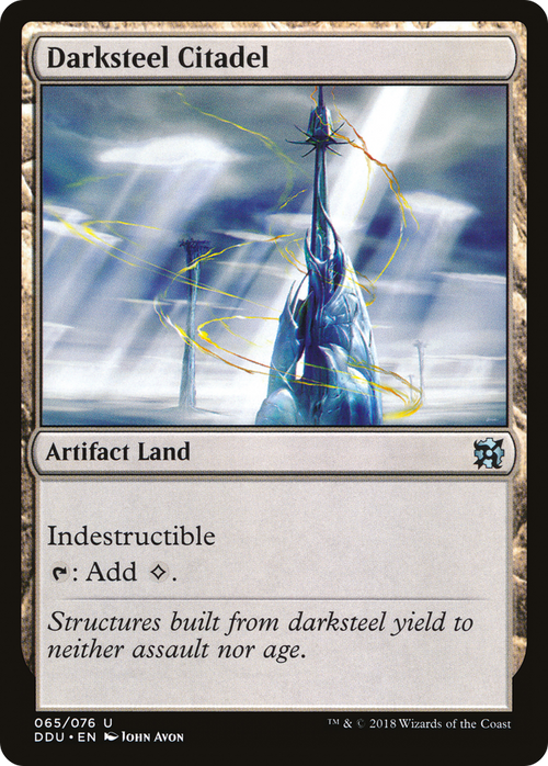 Darksteel Citadel (DDU-065) - Duel Decks: Elves vs. Inventors