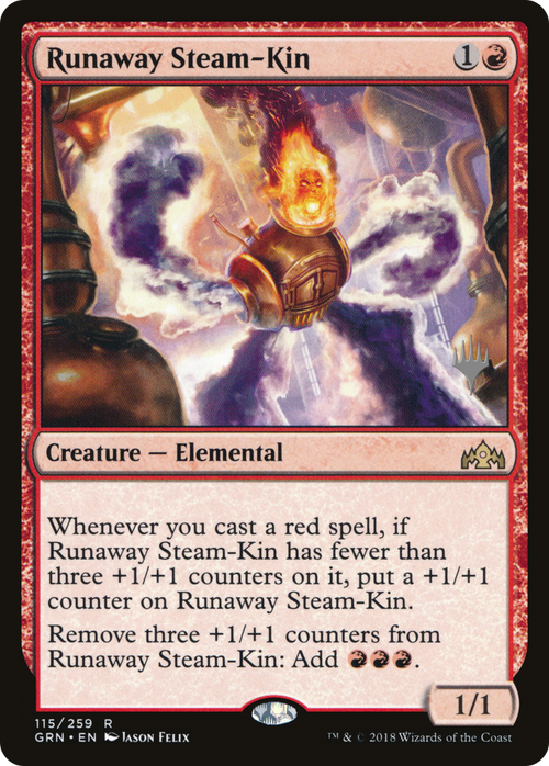 Runaway Steam-Kin (PPM20-115) - Guilds of Ravnica Promos