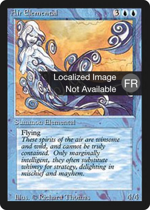 Air Elemental (FBB-) - Foreign Black Border
