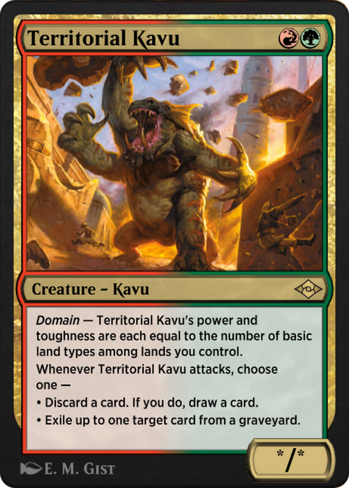 Territorial Kavu (J21-724) - Jumpstart: Historic Horizons