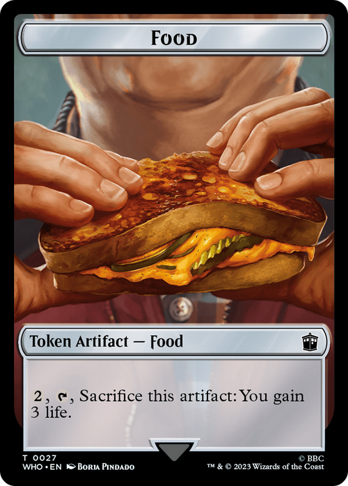 Food (TWHO-027) - Doctor Who Tokens Foil