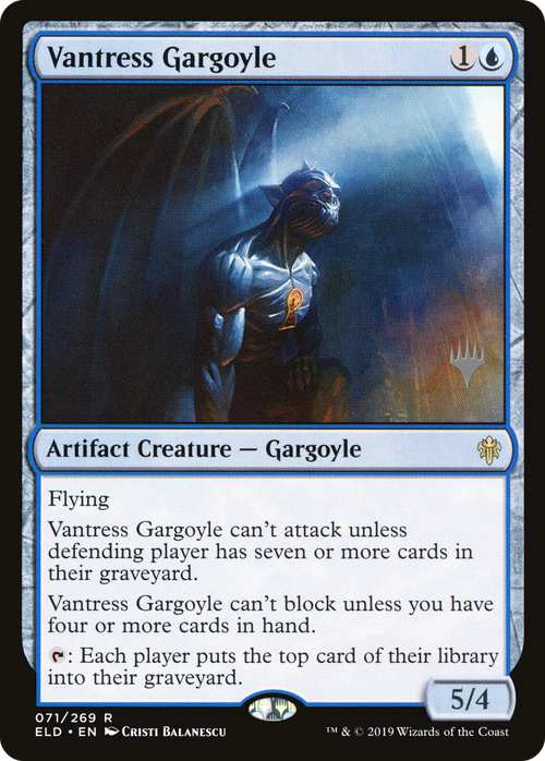 Vantress Gargoyle (PPELD-071) - Throne of Eldraine Promos