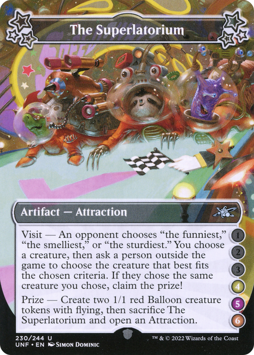 The Superlatorium (4-5-6) (UNF-230) - Unfinity Foil