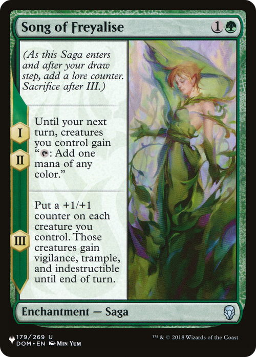 Song of Freyalise (LIST-179/269) - The List