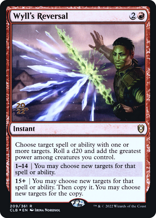 Wyll's Reversal (PRE-209) - Battle for Baldur's Gate Promos Foil