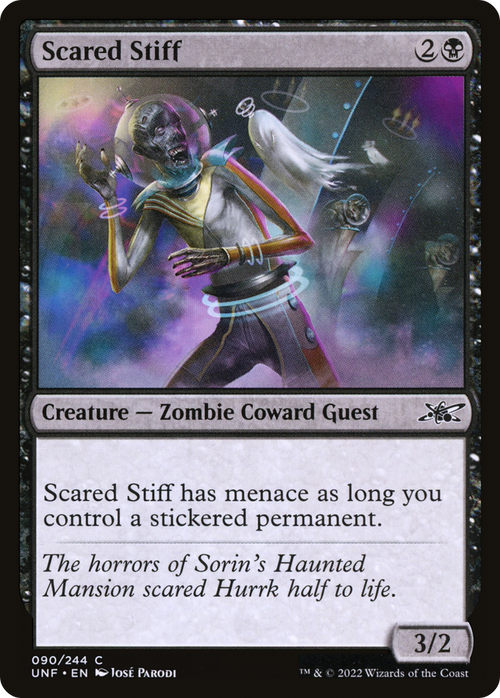 Scared Stiff (UNF-090) - Unfinity Foil