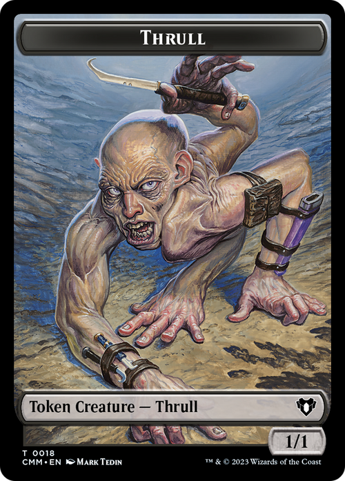 Thrull (TCMM-018) - Commander Masters Tokens Foil