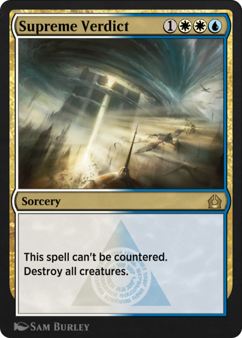 Supreme Verdict (EA1-018) - Explorer Anthology 1