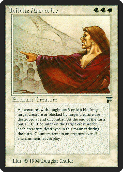 Infinite Authority (LEG-) - Legends