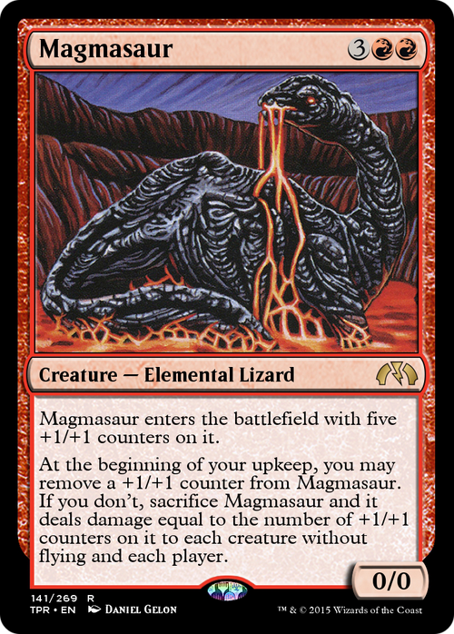 Magmasaur (TPR-141) - Tempest Remastered Foil