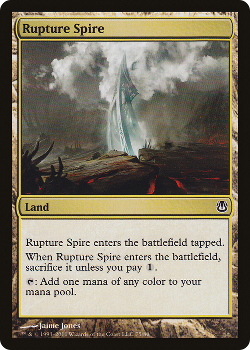 Rupture Spire (DDH-075) - Duel Decks: Ajani vs. Nicol Bolas