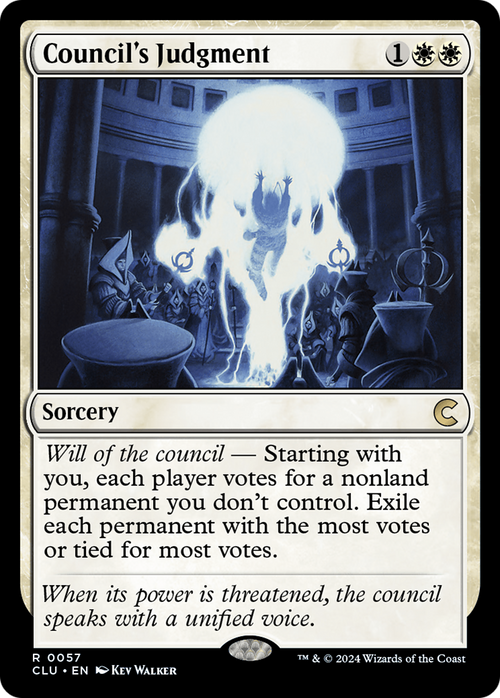 Council's Judgment (CLU-057) - Ravnica: Clue Edition