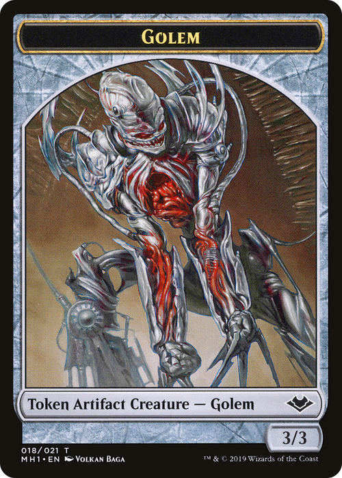 Golem (TMH1-018) - Modern Horizons Tokens Foil