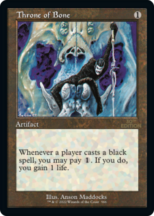 Throne of Bone (Retro Frame) (30A-566) - 30th Anniversary Edition