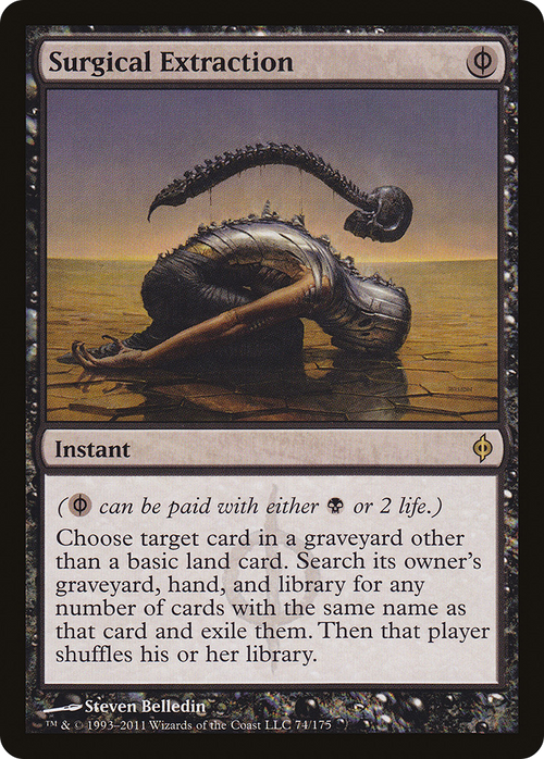Surgical Extraction (NPH-074) - New Phyrexia Foil