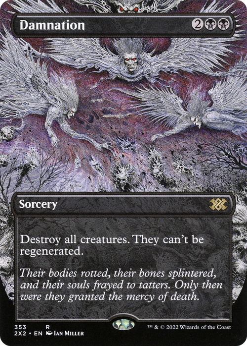 Damnation (Borderless) (2X2-353) - Double Masters 2022