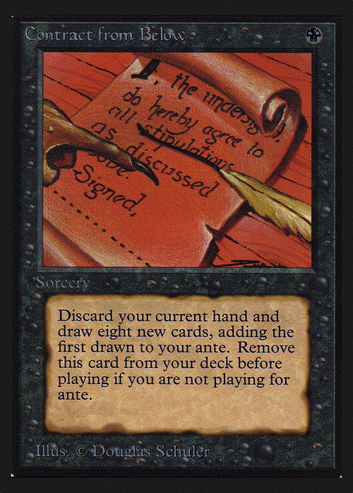 Contract from Below (CE) (CED-) - Collectors' Edition