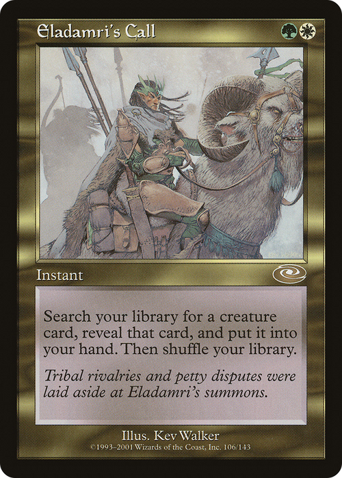 Eladamri's Call (PLS-106) - Planeshift Foil