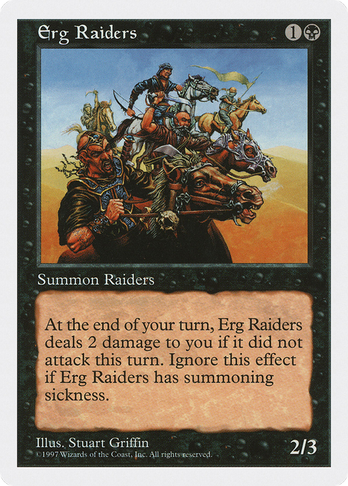 Erg Raiders (5ED-) - Fifth Edition