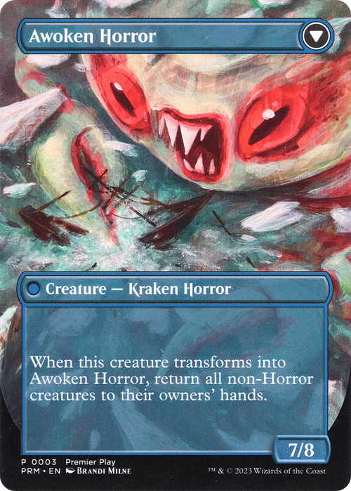 Thing in the Ice (PTP-003) - Regional Championship Qualifiers 2023 (Borderless) Foil