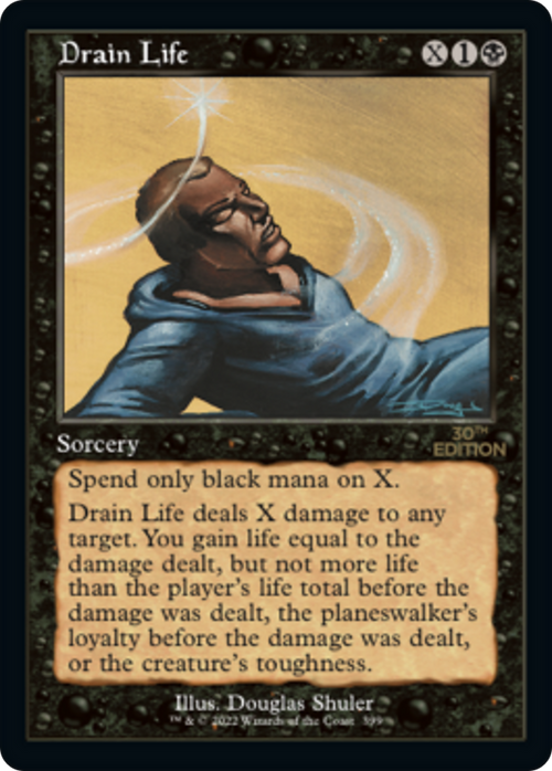 Drain Life (Retro Frame) (30A-399) - 30th Anniversary Edition