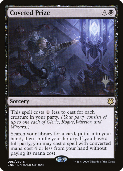 Coveted Prize (PPZNR-095) - Zendikar Rising Promos Foil