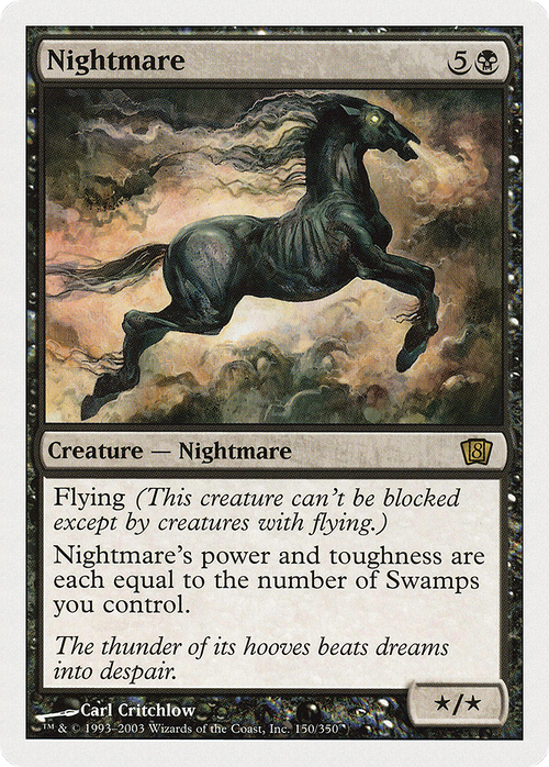 Nightmare (8ED-150) - 8th Edition Foil
