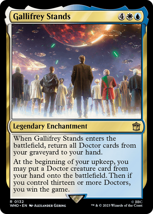 Gallifrey Stands (WHO-132) - Doctor Who