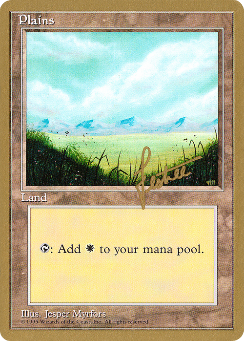 Plains (C) - 1996 Bertrand Lestree (4ED) (WCD-) - Pro Tour Collector Set
