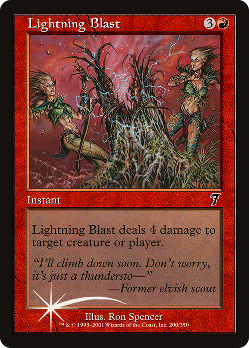 Lightning Blast (7ED-200) - 7th Edition