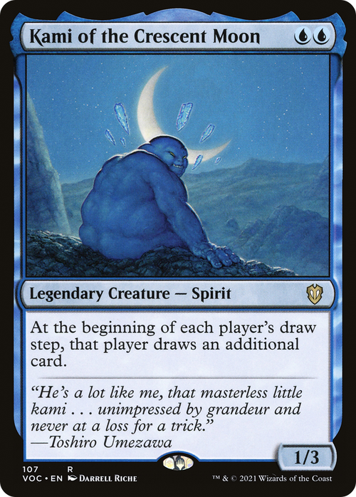 Kami of the Crescent Moon (VOC-107) - Crimson Vow Commander
