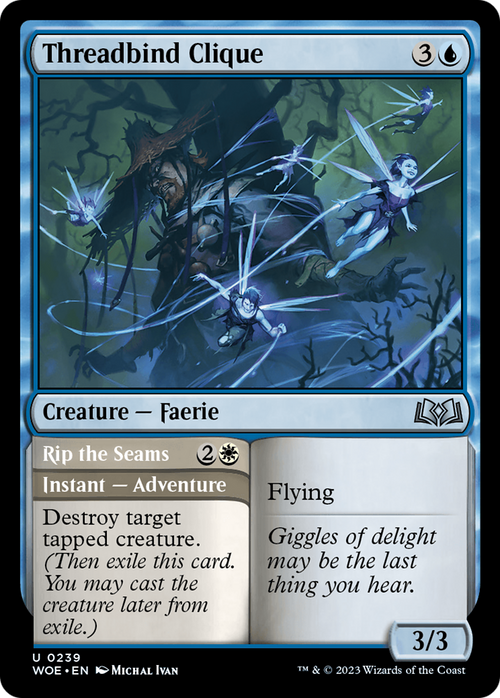 Threadbind Clique (WOE-239) - Wilds of Eldraine Foil