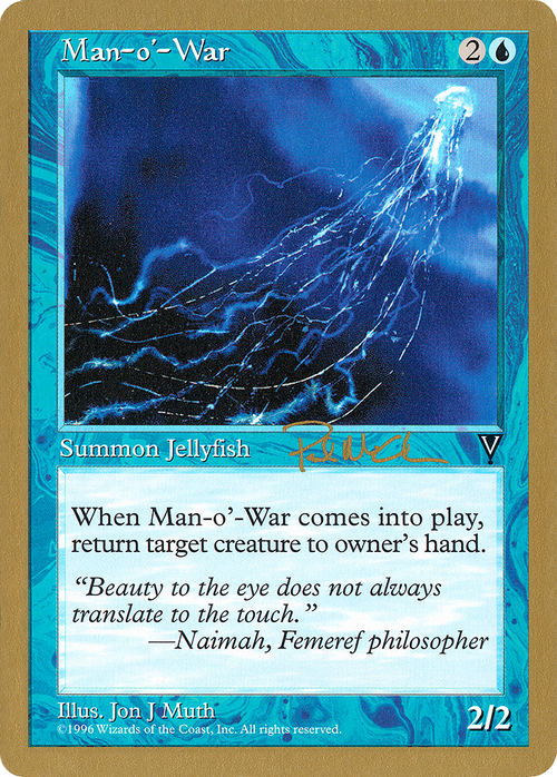 Man-o'-War - 1997 Paul McCabe (VIS) (WCD-) - World Championship Decks 1997