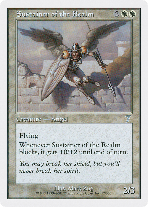 Sustainer of the Realm (7ED-052) - 7th Edition