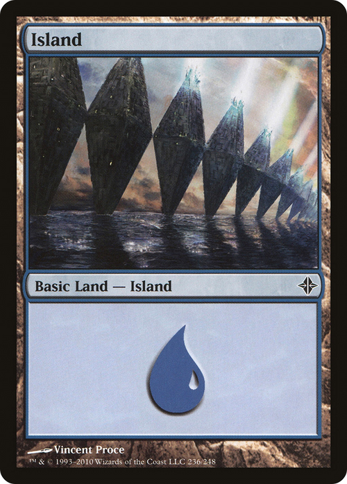 Island (236) (ROE-236) - Rise of the Eldrazi