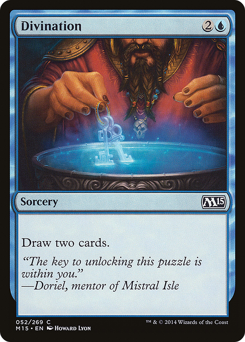 Divination (M15-052) - Magic 2015 Foil