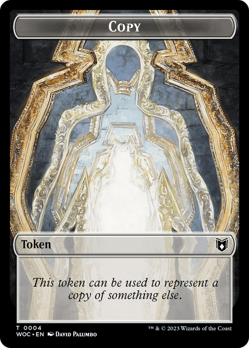 Copy (TWOC-004) - Wilds of Eldraine Commander Tokens