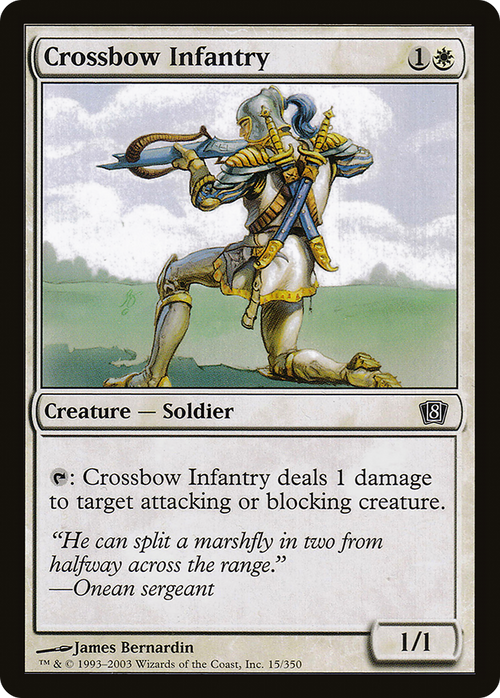 Crossbow Infantry (8ED-015) - 8th Edition