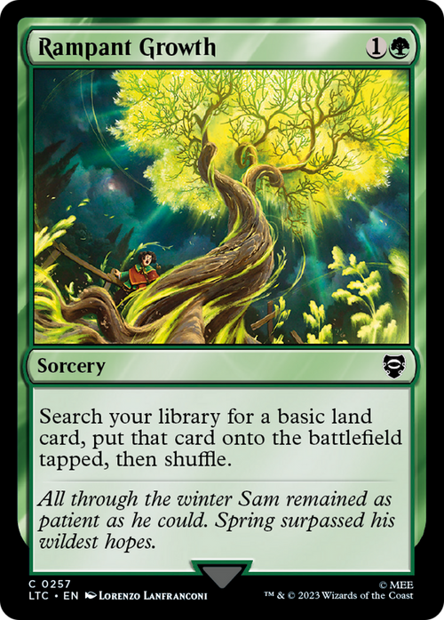 Rampant Growth (LTC-257) - Tales of Middle-earth Commander