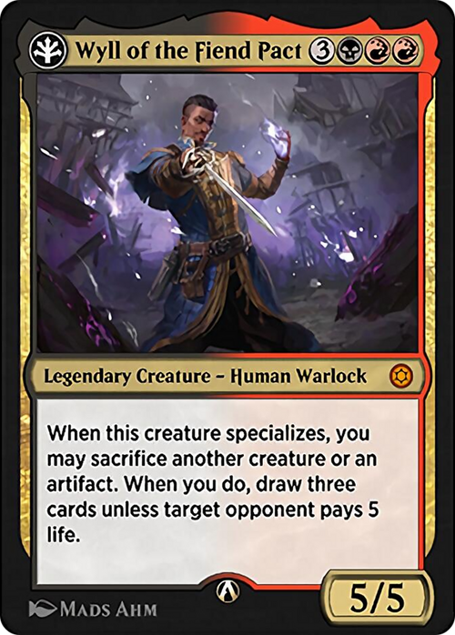 Wyll of the Fiend Pact (HBG-15B) - Alchemy Horizons: Baldur's Gate