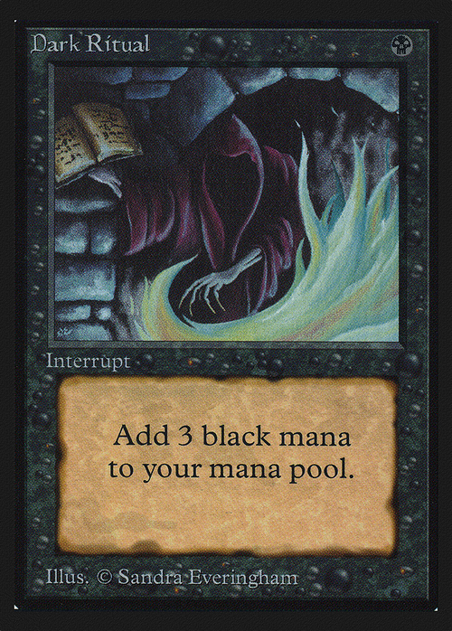 Dark Ritual (IE) (IED-) - Intl. Collectors' Edition