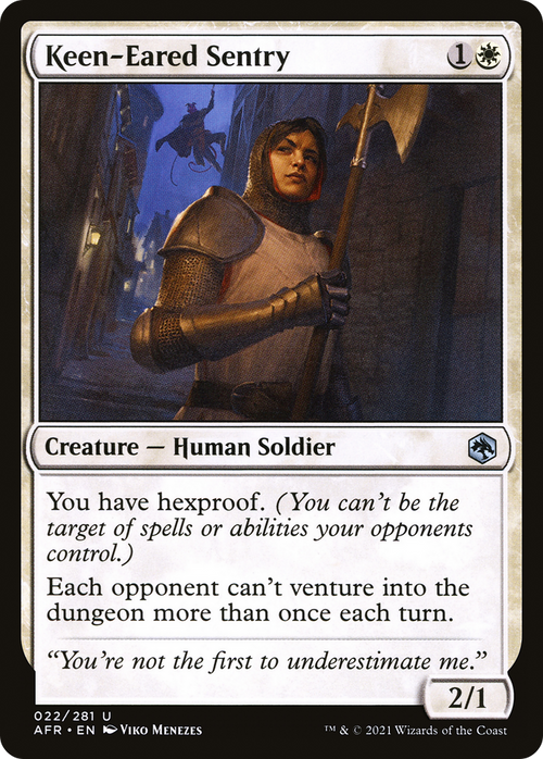 Keen-Eared Sentry (AFR-022) - Adventures in the Forgotten Realms
