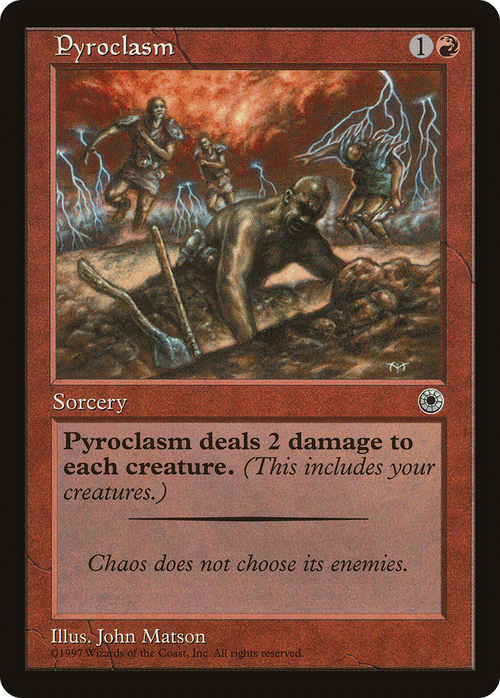 Pyroclasm (POR-) - Portal