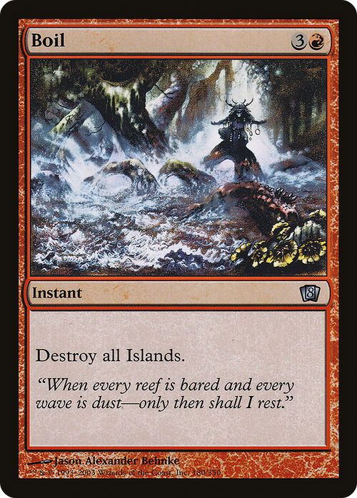 Boil (8ED-180) - 8th Edition