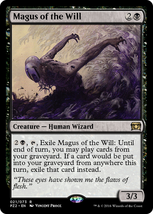 Magus of the Will (PZ2-021) - Treasure Chest Foil