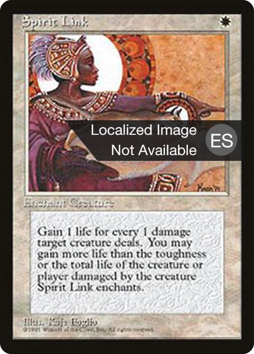 Spirit Link (4BB-) - Fourth Edition Foreign Black Border
