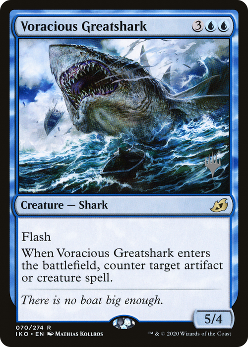 Voracious Greatshark (PPIKO-070) - Ikoria: Lair of Behemoths Promos